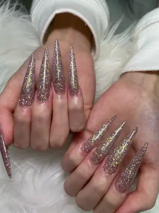 ネイル スカルプ狂 🩵Enamiのネイルデザイン