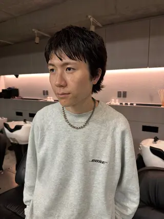 ショート メンズ 吉田一輝 外国人パーマのヘアスタイル