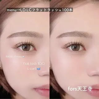 マツエク・マツパ fors 天王寺のマツエク・マツパデザイン