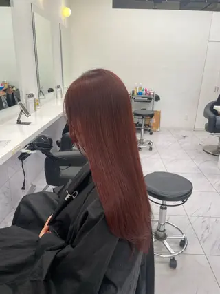 ロング カラー ヘアアレンジ 💗横浜美容室 💗HARUNAのヘアスタイル