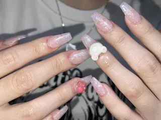 ネイル na🎀🎀na ちゅるちゅるのネイルデザイン