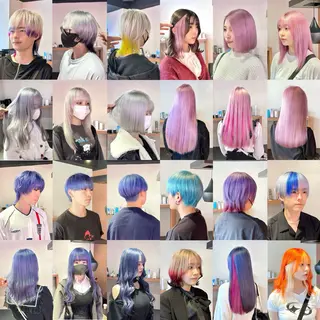 カラー 髪質改善/ブリーチ /長山遼太郎のヘアスタイル