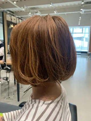 ショート 大木 華のヘアスタイル