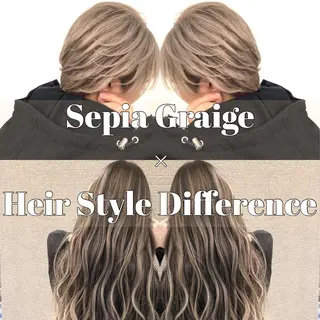 セミロング カラー ヘアアレンジ アンドウ ユウ/ レイヤーカット/韓国のヘアスタイル