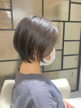 ショート 安永 涼のヘアスタイル