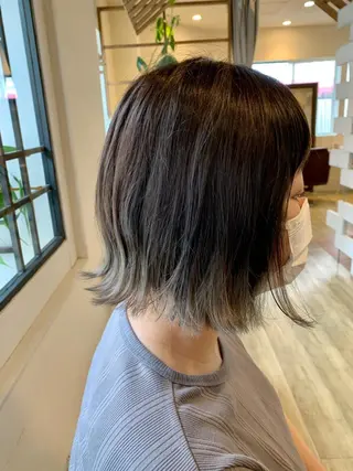 ミディアム カラー chill out 南塚口本店のヘアスタイル