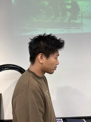 メンズ Koya ショート/ボブのヘアスタイル