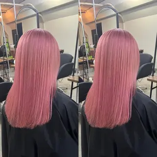 セミロング hao髪質改善 /艶髪カラーのヘアスタイル