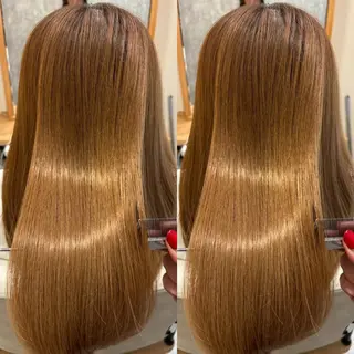 ロング KAEDE💖 縮毛矯正/艶カラーのヘアスタイル