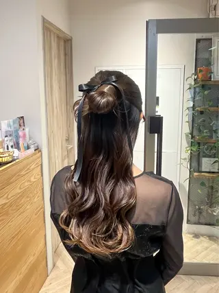 ヘアアレンジ ᴛᴏᴍᴏᴋᴀ / ᴄʜᴇʀɪのヘアスタイル