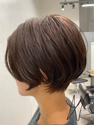ショート カラー 似合わせ専門美容師 なかじまのヘアスタイル