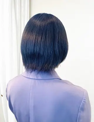 ショート カラー ケアブリーチ /髪質 改善/古橋圭史郎のヘアスタイル