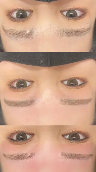 ulu beautysalon所属・アイブロウモデル募集 Yukiの眉毛・アイブロウイメージ