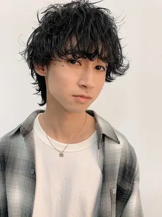 パーマ メンズ ace share salon所属・韓国風パーマ/ 菅沼 成郷のヘアスタイル