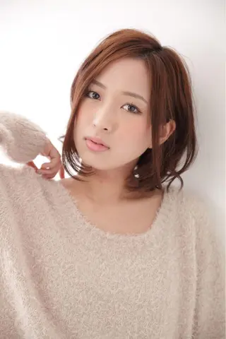 ミディアム カラー Hair make VERDA所属・宮下 耕平のヘアスタイル