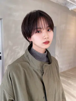 ショート ロジェブルー 川合【和泉中央】のヘアスタイル