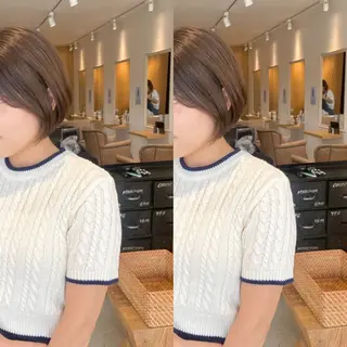 ショート アベ ホノカのヘアスタイル