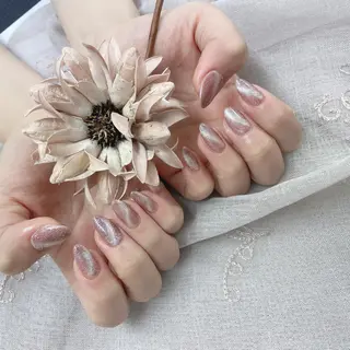 セミロング カラー ネイル 💎ビューティサロン 湘南　RIRAN💎のネイルデザイン