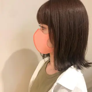 ミディアム 𝙢𝙞𝙮𝙪🎀 girly hairのヘアスタイル