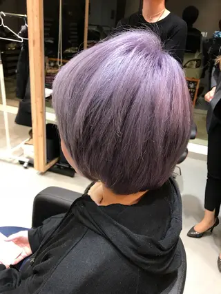 ミディアム カラー 関口 友行のヘアスタイル
