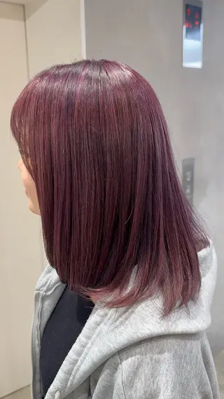 ミディアム ひろせ ちかなのヘアスタイル