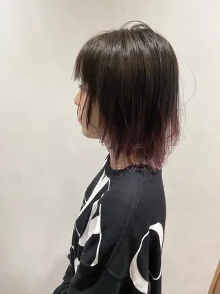 ミディアム 🐺ウルフ/レイヤー 似合わせ‎🤍沙羅のヘアスタイル