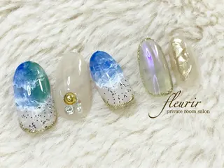 ネイル フルリール 【プライベートサロンのネイルデザイン