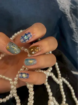 ネイル AMRITA omotesando所属・艶ｶﾗｰ･:*個性派 ﾈｲﾙ🦋mire-のネイルデザイン