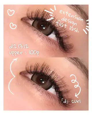 マツエク・マツパ KAQU所属・🎀KAQU anna 🎀のマツエク・マツパデザイン