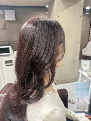 セミロング fee  小倉店 EMIのヘアスタイル