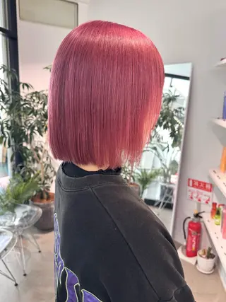 ミディアム カラー Nico所属・ご予約は2月まで！ maho‪🐈🎀のヘアスタイル