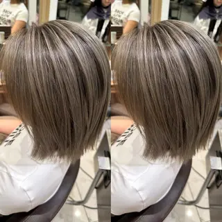 ショート カラー 盛れる韓国ヘア♡ 🌻鈴木花🌈のヘアスタイル