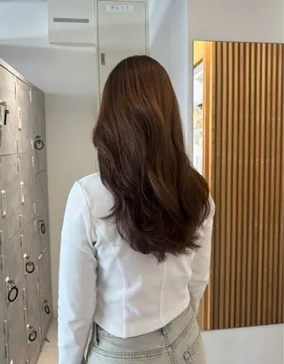 セミロング 韓国ヘア/レイヤー/ sara 🎀のヘアスタイル