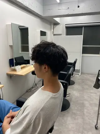 パーマ メンズ RIKIYA👑 北千住メンズ特化👑のヘアスタイル