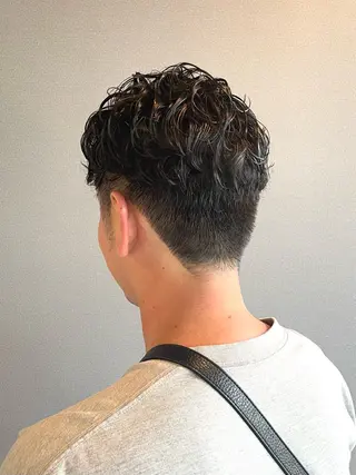 パーマ メンズ kitin  吉祥寺 山岸花のヘアスタイル