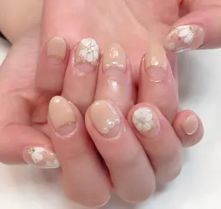 カラー ネイル Q Free nailsのネイルデザイン