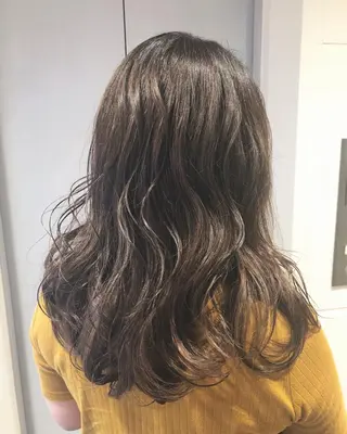 ロング カラー sano sayakaのヘアスタイル