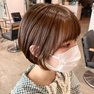 ショート カラー 🌷レイヤーカット/ フルキシオリ🌷のヘアスタイル