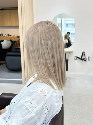 ミディアム カラー ✨【公式】 juhl.横浜✨のヘアスタイル