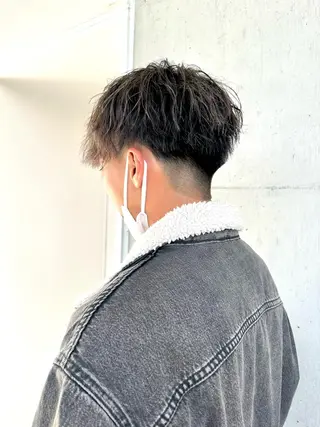 ショート パーマ メンズ 👑ツイスパ👑 中谷 陸のヘアスタイル