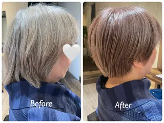 ショート ふくだももこ🍑 すっきりショートのヘアスタイル