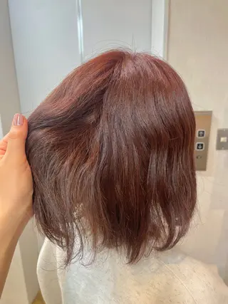 カラー 暖色/透明感カラー /nanami★のヘアスタイル