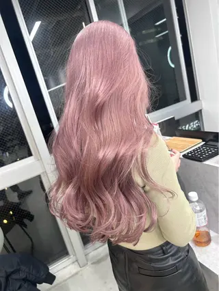 カラー GiseL さあや博多ハイトーンのヘアスタイル