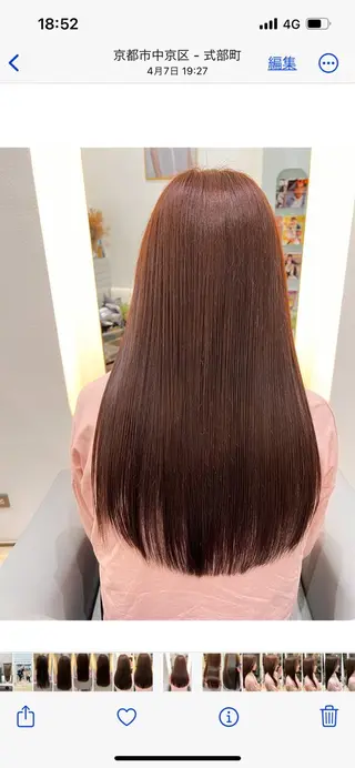 ミディアム カラー 堀井 凌平のヘアスタイル