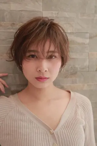 ショート La Bless  あべのキューズサロン所属・黒田 央香のヘアスタイル