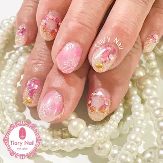 ネイル 💗🪽Tiary Nail🪽💗のネイルデザイン