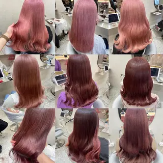 ロング カラー 新宿/韓国ヘア 中明度カラー/かやのヘアスタイル