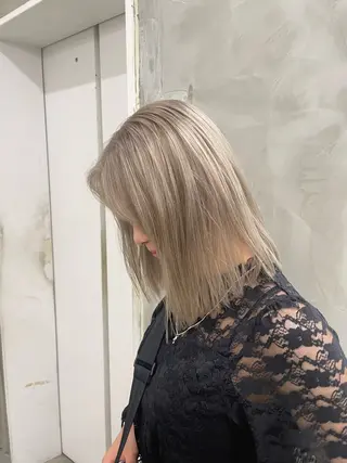 カラー ハイトーン/レイヤー 🌸さくらのヘアスタイル