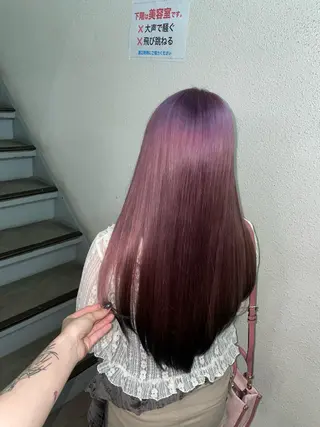 カラー BIZE 💚りょうか💚のヘアスタイル