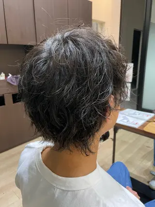 パーマ メンズ 🩵髪質改善カラー 🩵SHURIのヘアスタイル